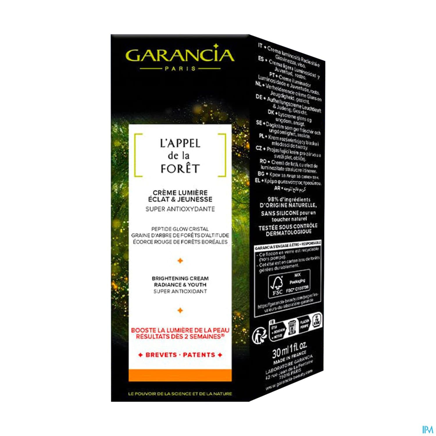 GARANCIA APPEL DE LA FORET CR 30ML — Pharmacie Sautel