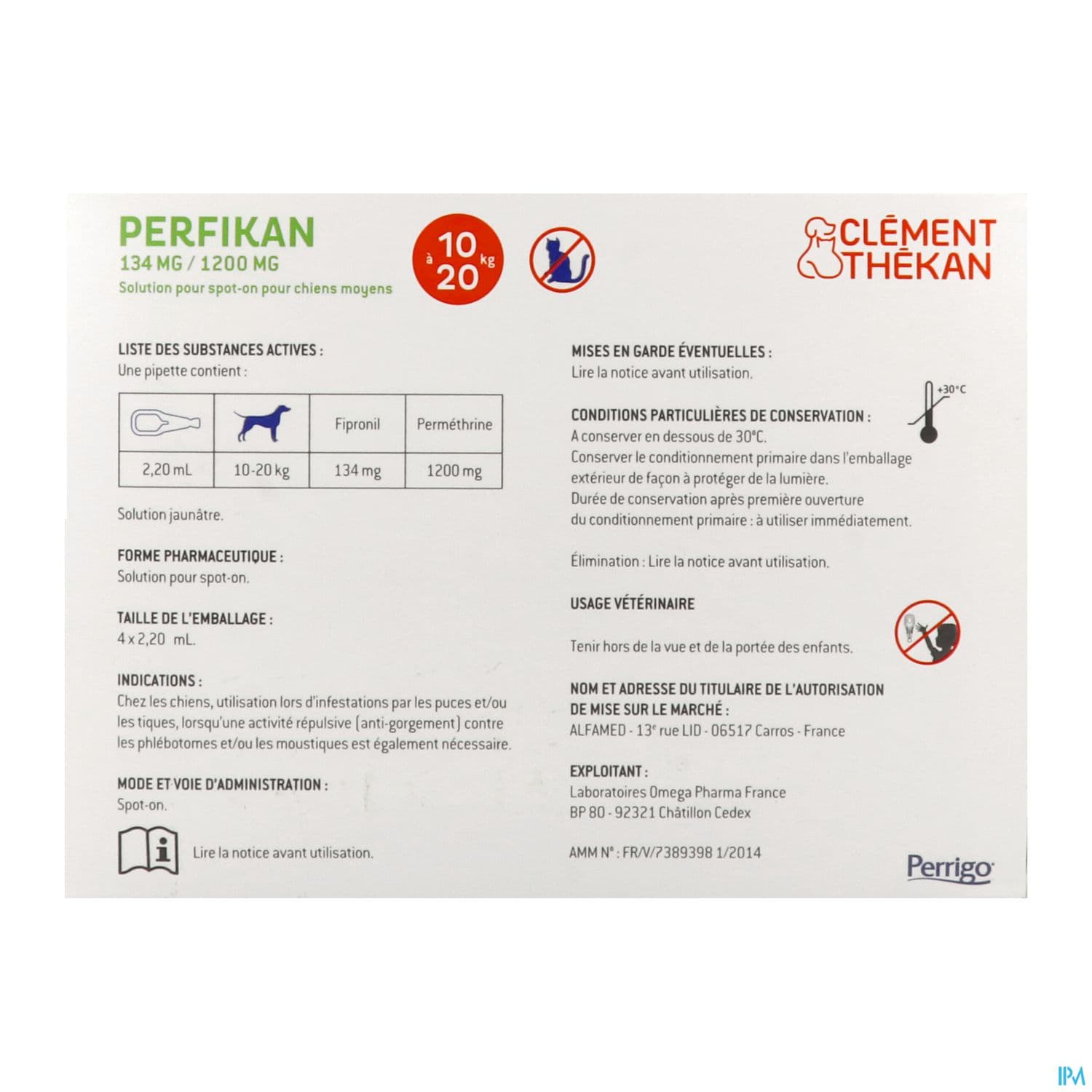 CLEM/THEK PERFIKAN CHIEN 10-20KG 4