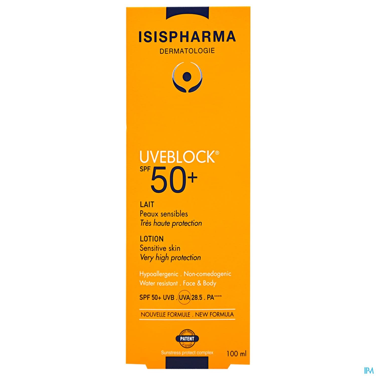 UVEBLOCK SOL SPF50+ LAIT 100ML