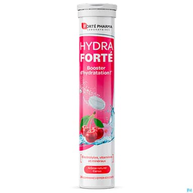 Forte Pharma Hydra Forte Booster D'hydratation Gout Cerise Comprime Effervescent 24