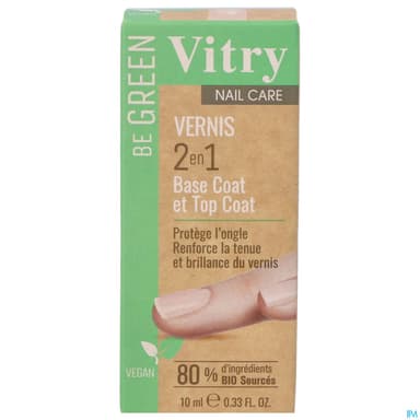 VITRY BE GREEN BAS+TOP COAT 10ML