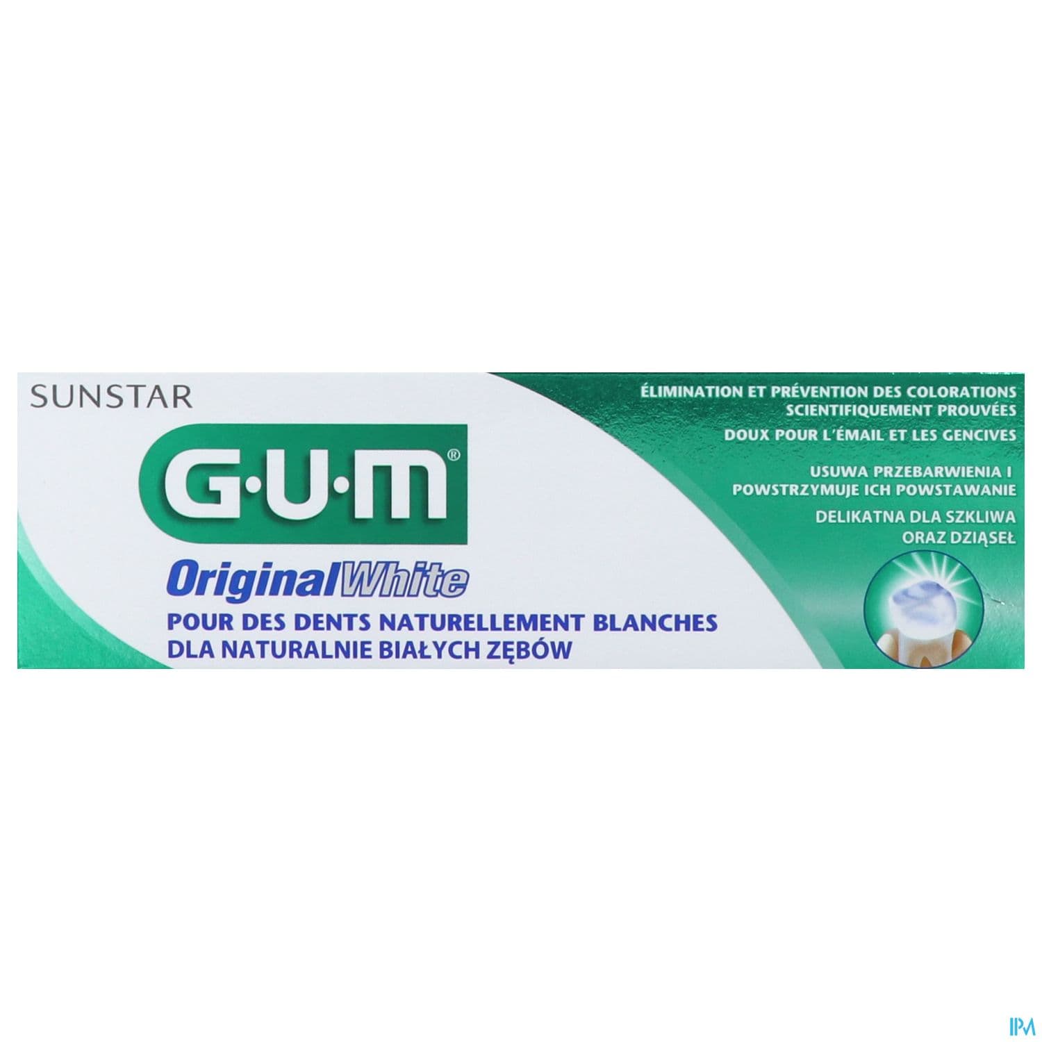 Gum Original White Dentifrice 75ml