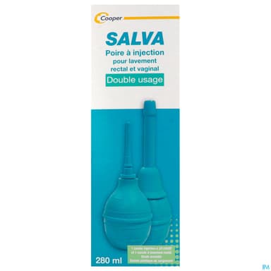 POIRE LAV INJECTION SALVA 280ML