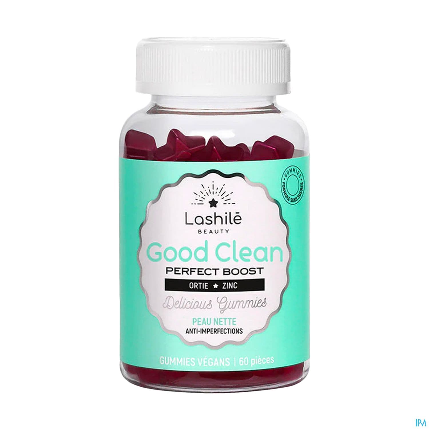 Lashile Beauty Good Clean Perfect Boost Gummies Sans Sucre 60