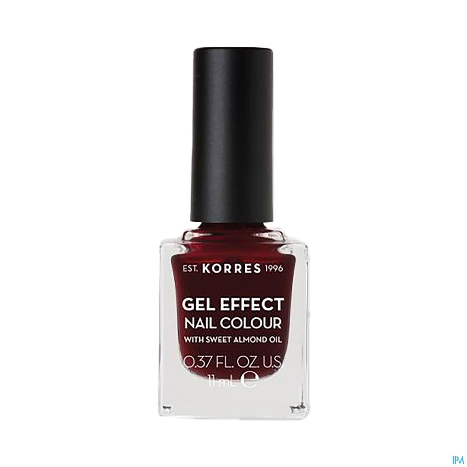 Korres Vernis A Ongles Amande Douce 57 Burgundy Red 11ml