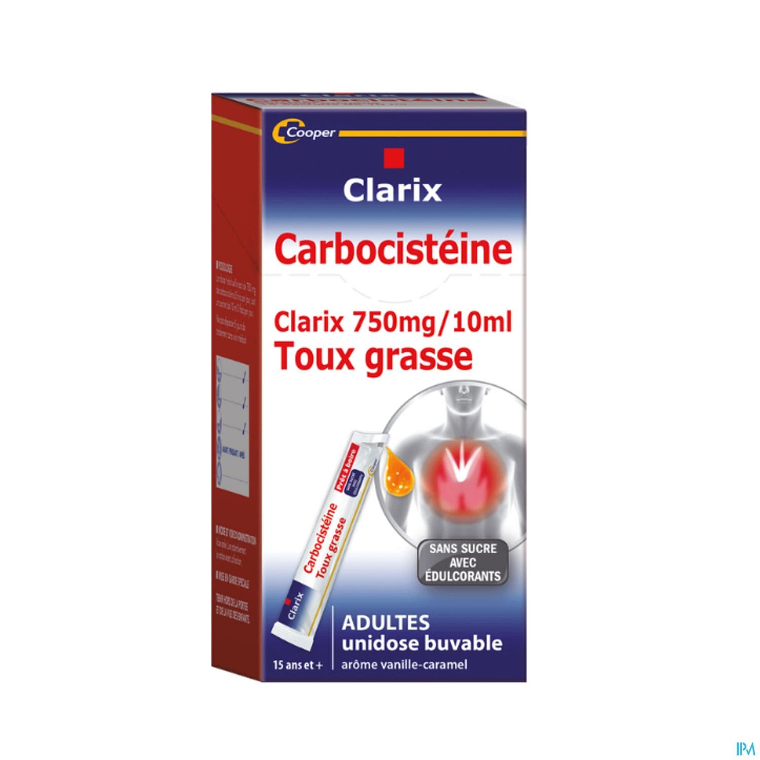 CLARIX EXP 750MG/10ML AD S/S SAC15