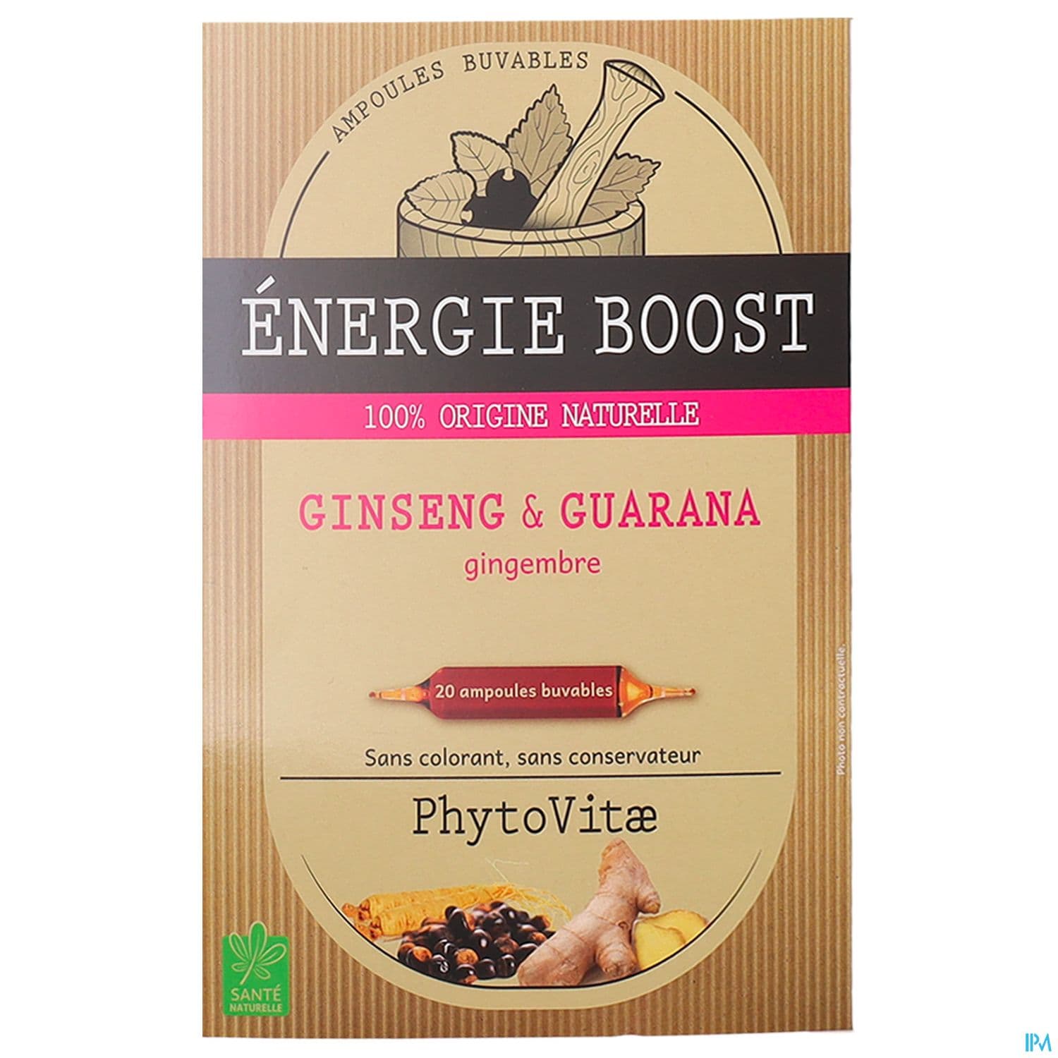 Phytovitae Energie Boost Ampoule Buvable 10ml 20