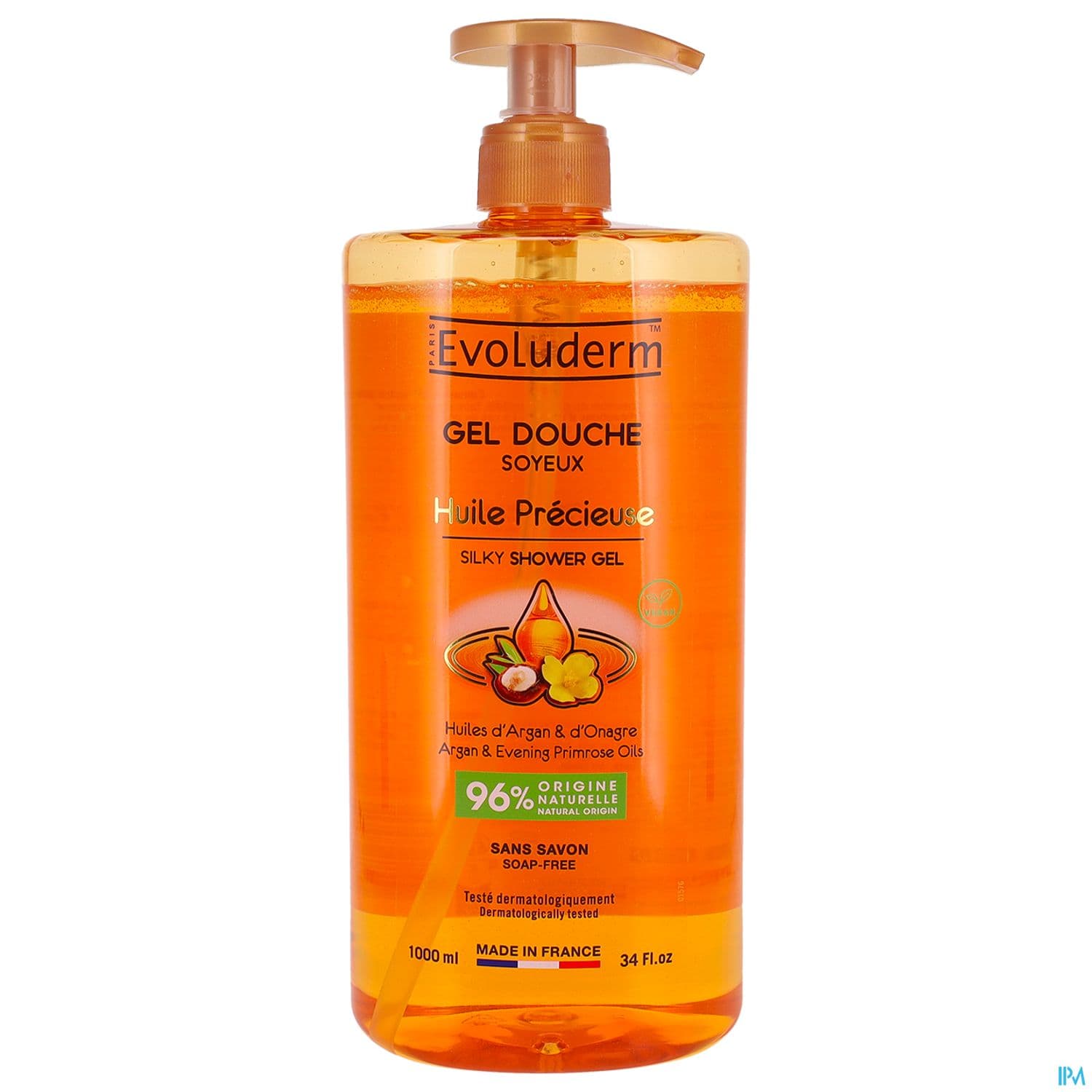 Evoluderm Gel Douche Huile Precieuse 1l