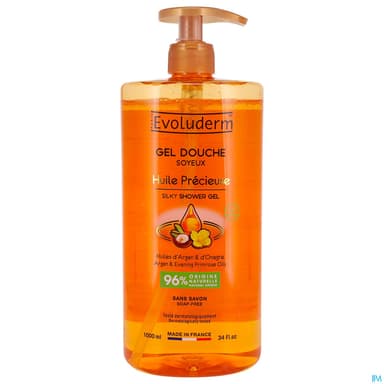 Evoluderm Gel Douche Huile Precieuse 1l