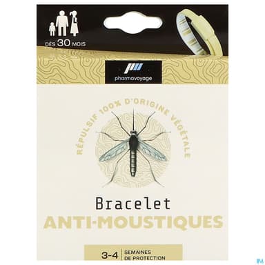 Pharmavoyage Bracelet Antimoustique Ivoire