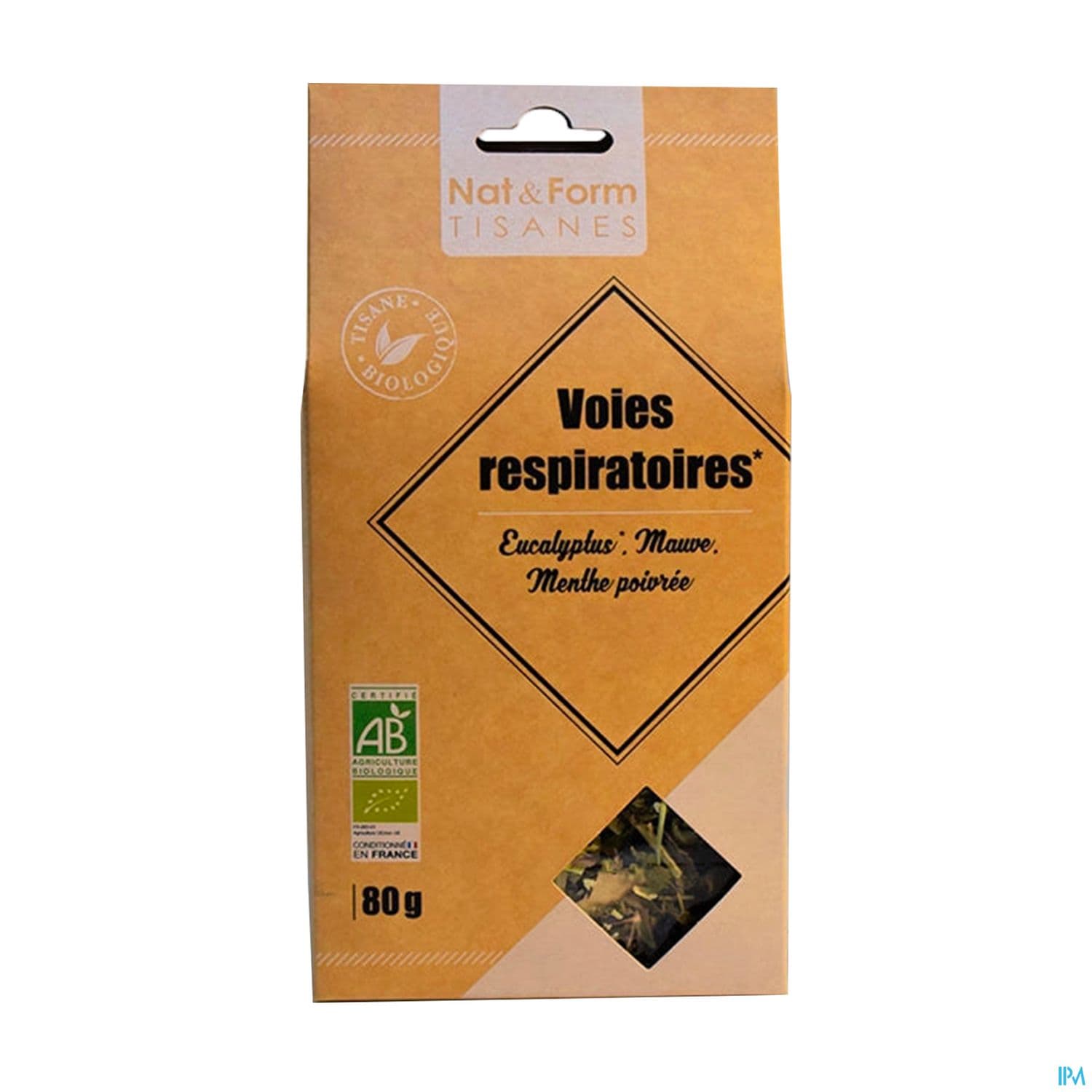 Nat Et Form Tisane Voie Respiratoire Bio 80g