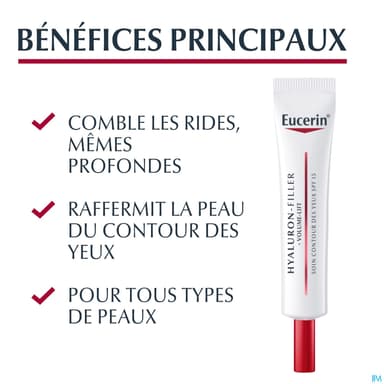 Eucerin Hyaluron Filler Volume Lift Cont.yeux 15ml