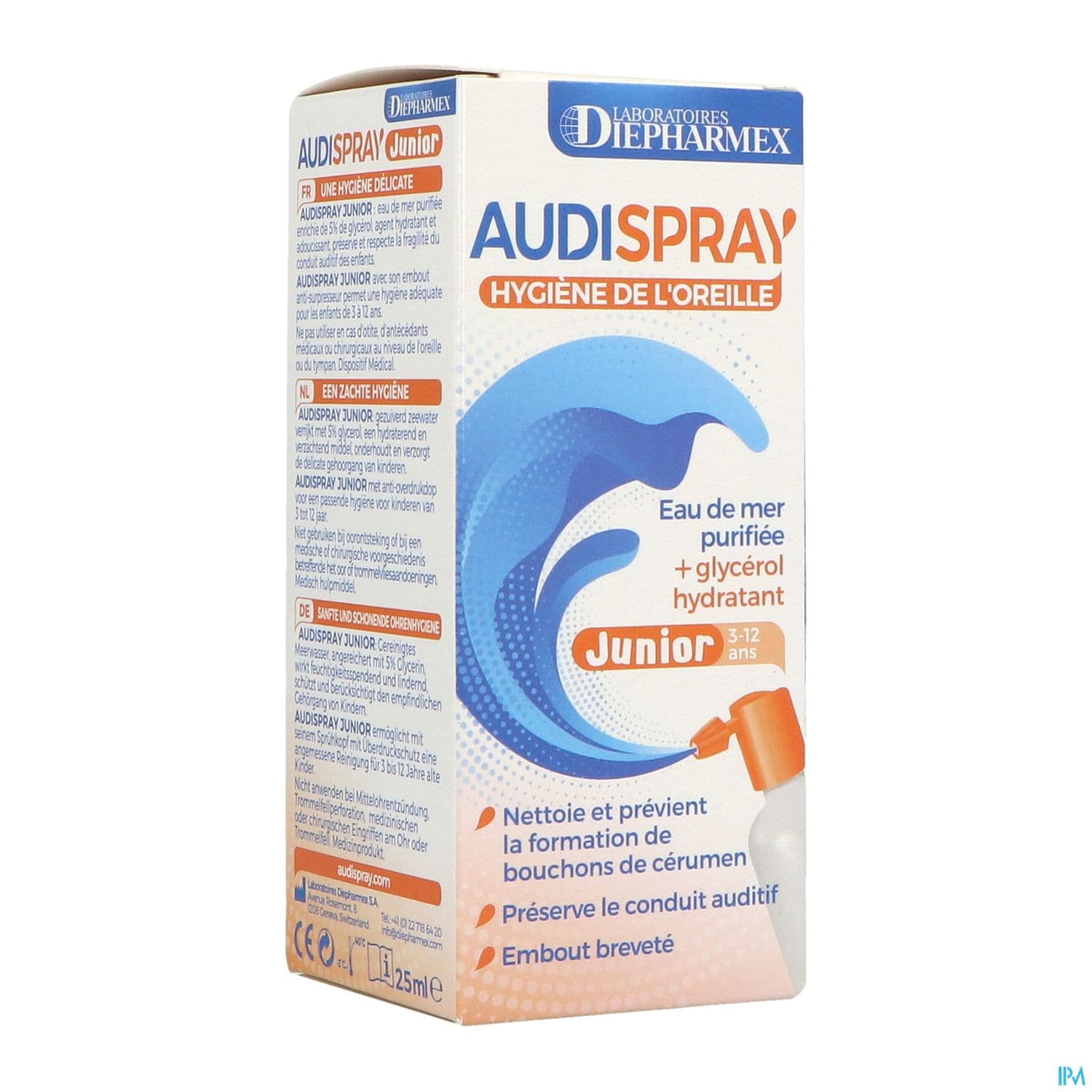 AUDISPRAY JUNIOR SOL AURIC 25ML