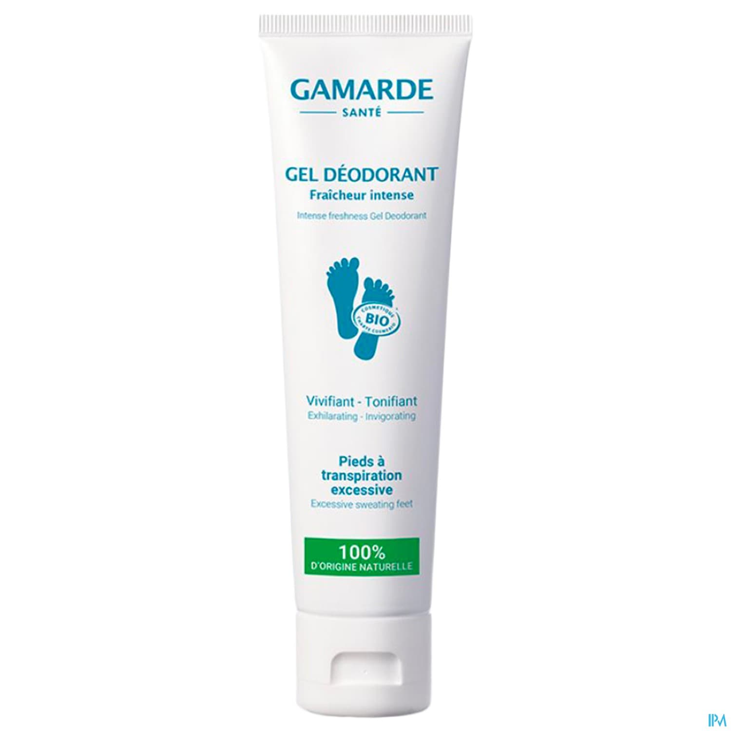 Gamarde Gel Deodorant Fraicheur Intense Bio 100g