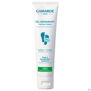 Gamarde Gel Deodorant Fraicheur Intense Bio 100g