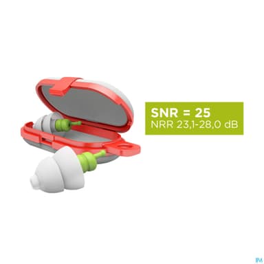 Alpine Sleepsoft Bouchon Oreille Sommeil X2