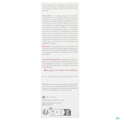 Bioderma Crealine Yeux+ Soin Regard Antifatigue 15ml