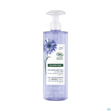 KLORANE EAU MICEL 3EN1 FL400ML