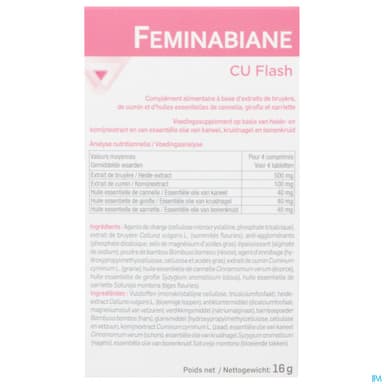 FEMINABIANE CBU FLASH CPR 20