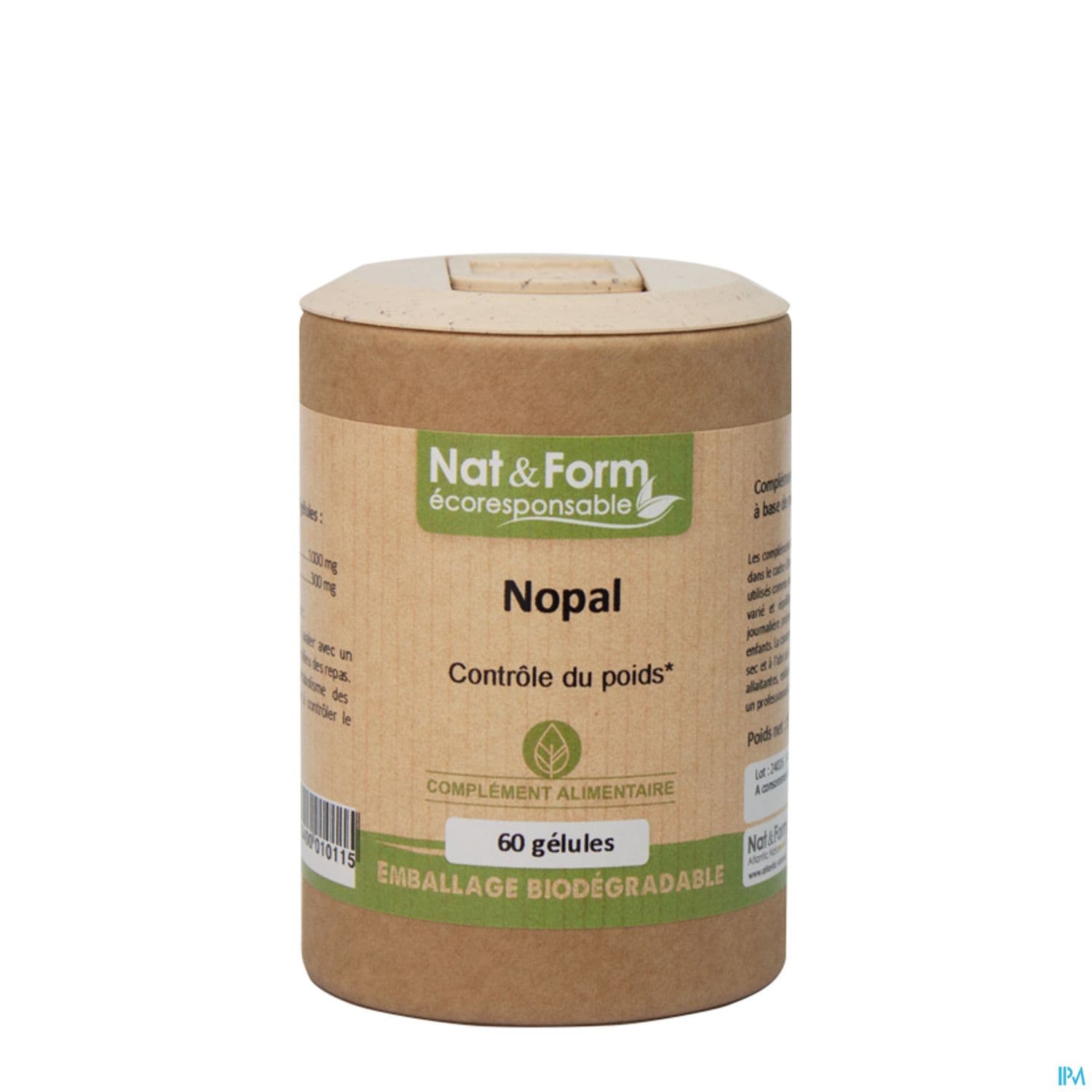Nat Et Form Ecoresponsable Nopal Gelule 60