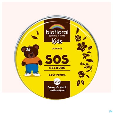 Biofloral Enfants Sos Secours Gommes Bio 45g