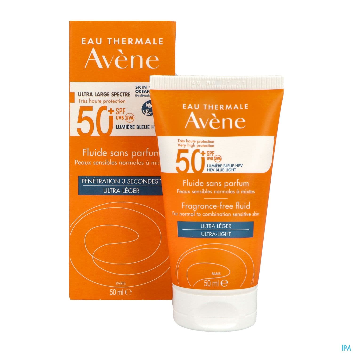 AVENE SOL SPF50+ FLUID S/PARF 50ML