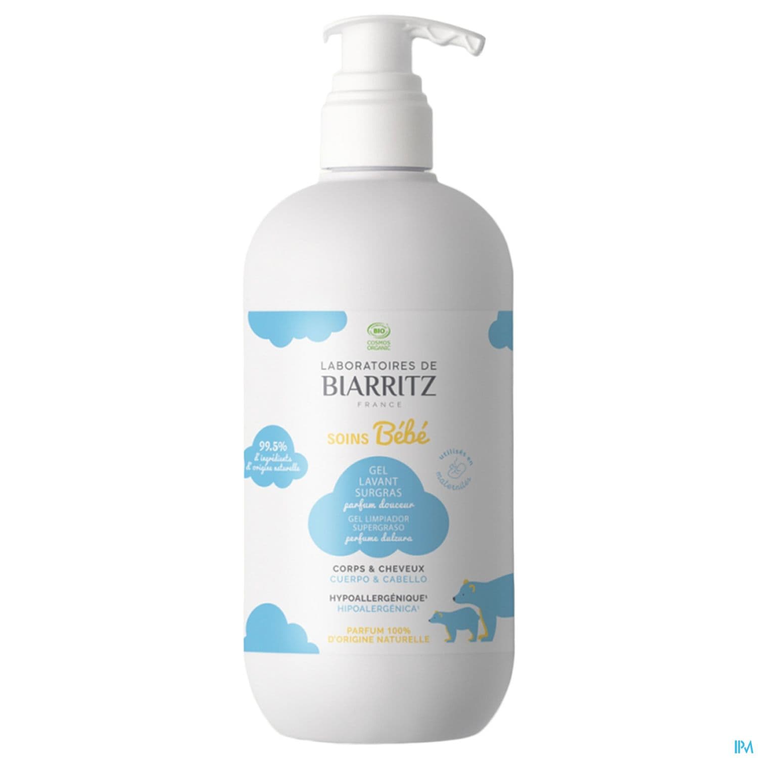 Laboratoires De Biarritz Bebe Gel Lavant Surgras Parfum Douceur 500ml