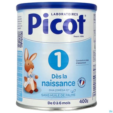 Picot Nutrition Quotidienne 1er Age 400g