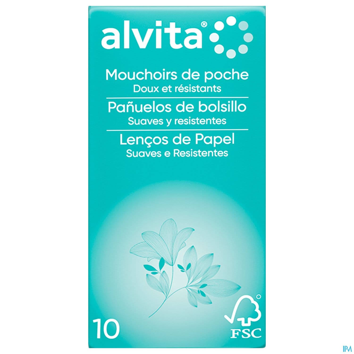 MOUCH ALVITA BLANC PAQ 6X10