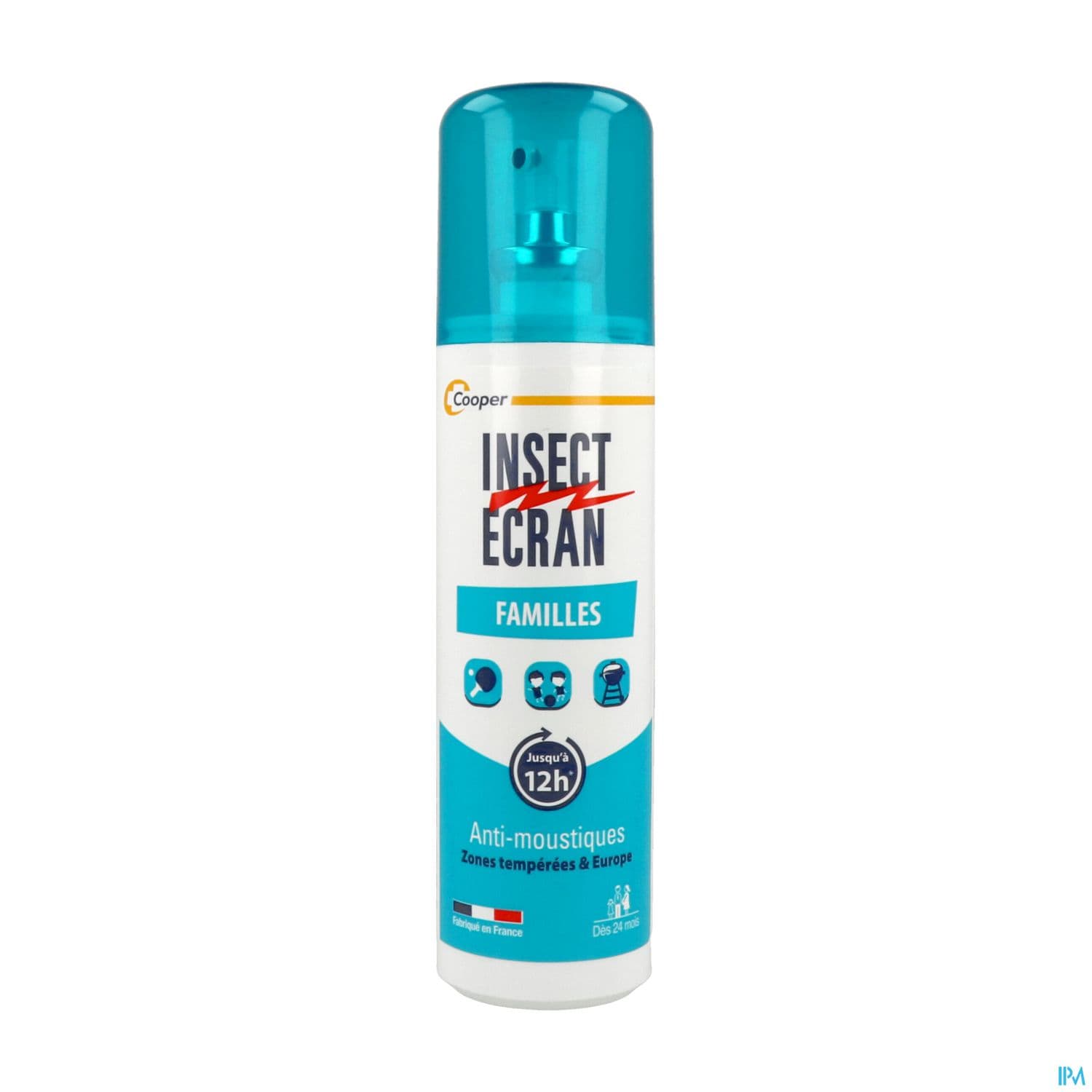 Cooper Insect Ecran Repulsif Peau Famille Spray 100ml