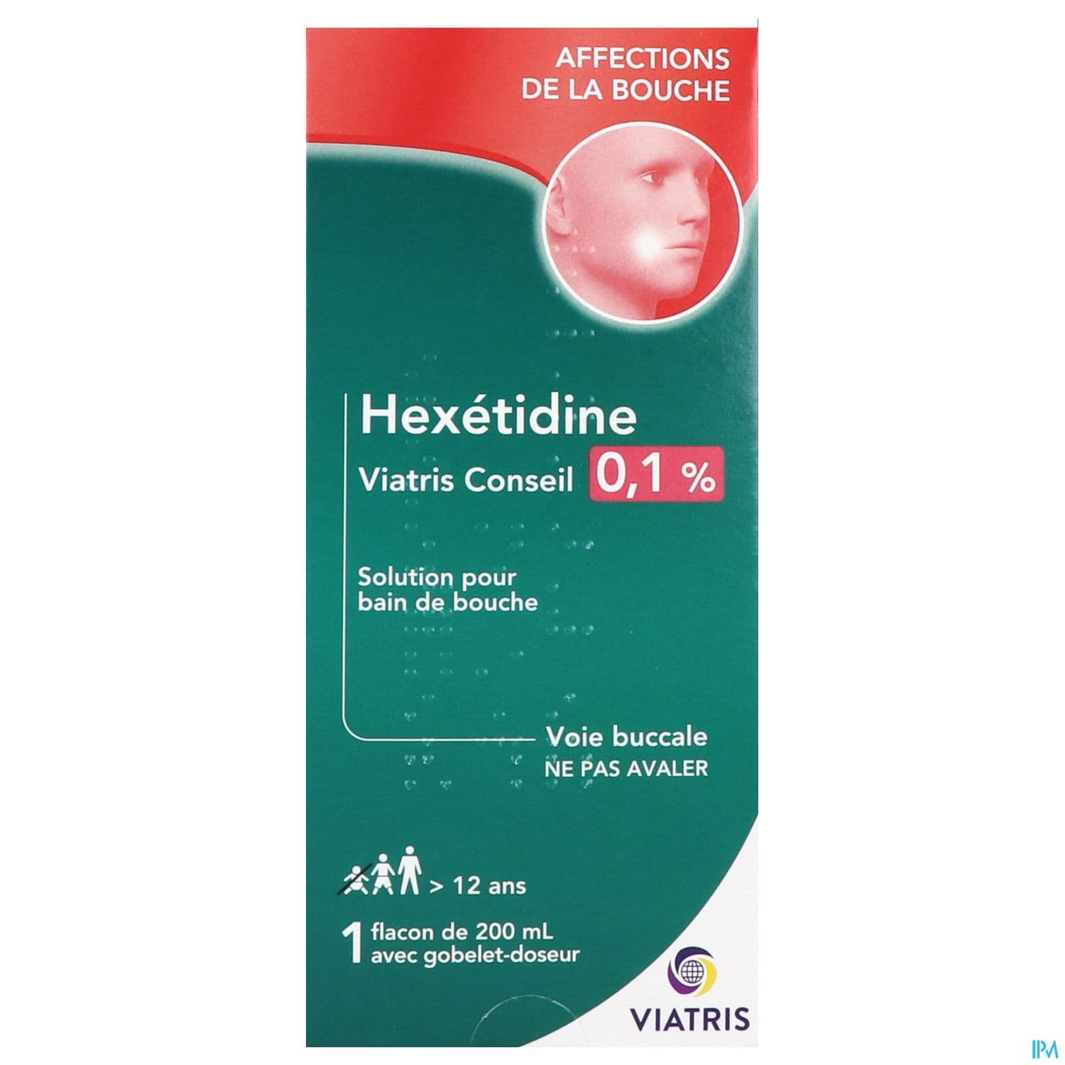 HEXETIDINE 0,1% VTS CONS FL 200ML