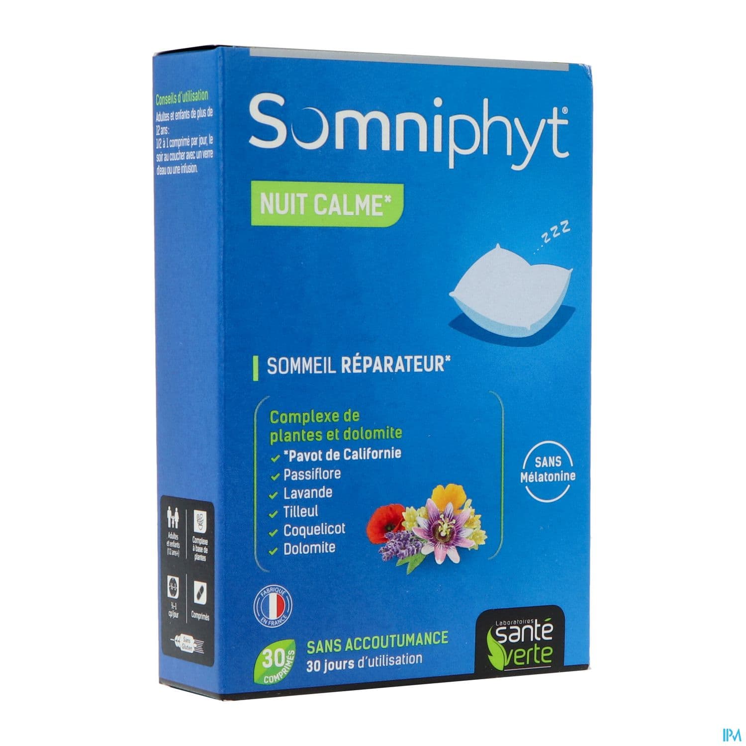 Sante Verte Somniphyt Nuit Calme Comprime 30