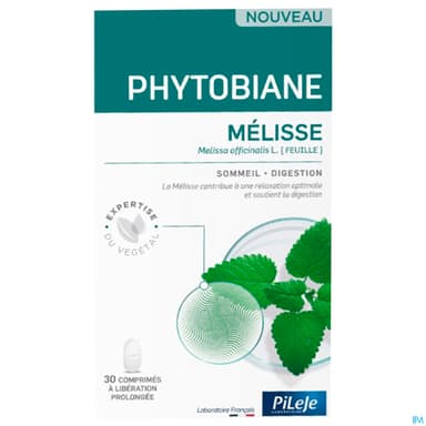 Pileje Phytobiane Melisse Comprime Liberation Prolongee 30