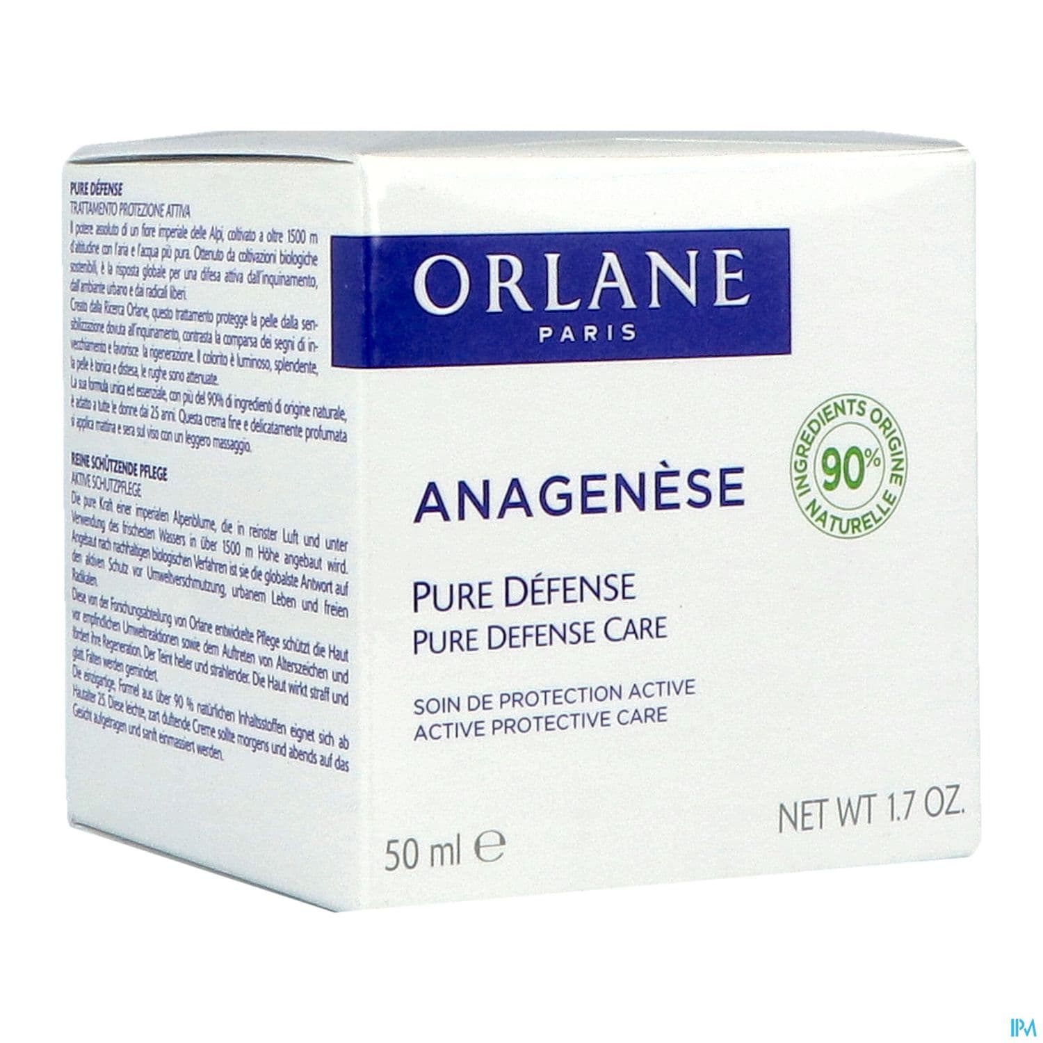 ORLANE ANAGENESE PURE DEFENSE 50ML