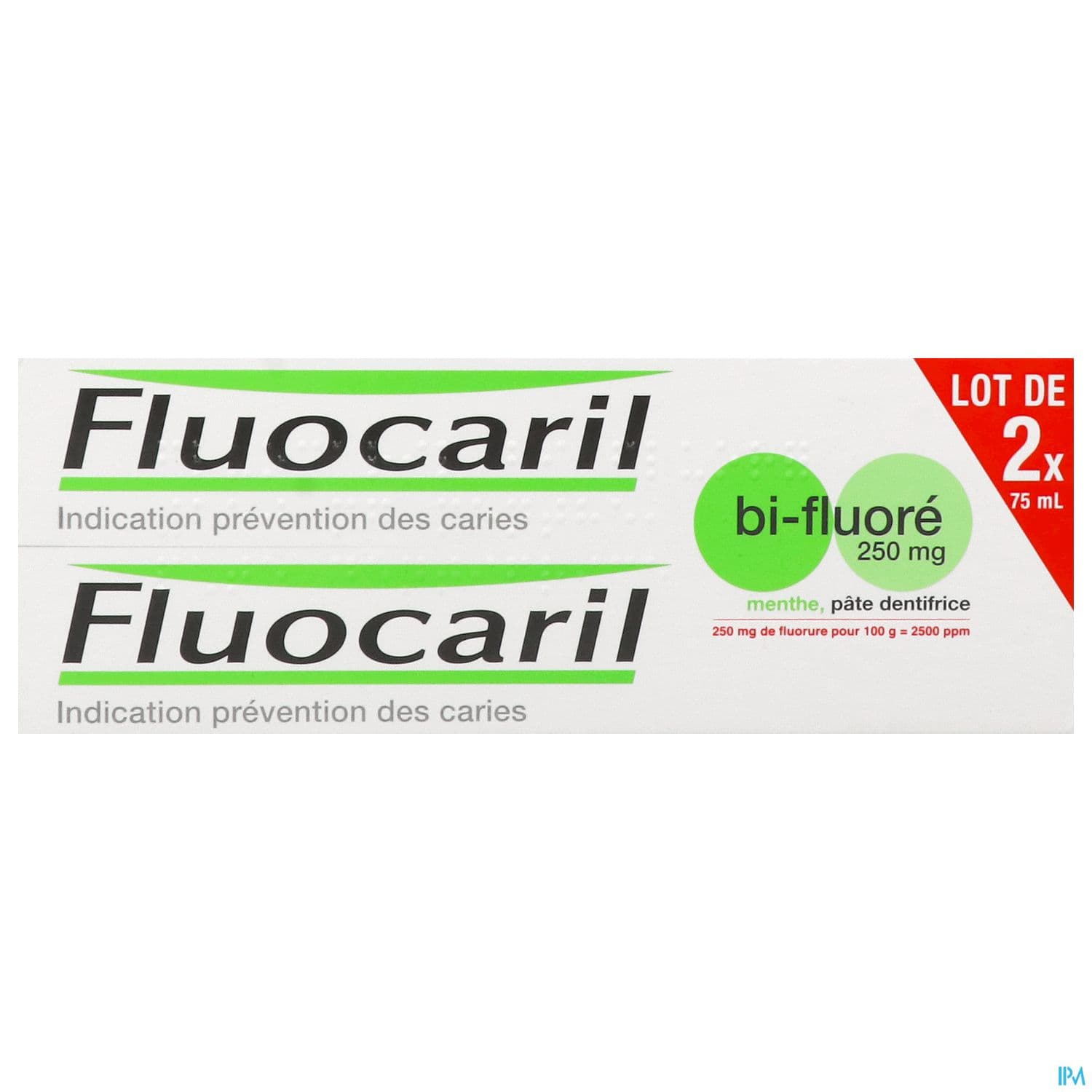 FLUOCARIL 250 BIF DENT MENTHE75ML2