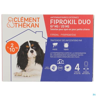Clement Thekan Fiprokil Duo Spot On Chien 2/10k 4