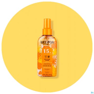 Hei Poa Huile Seche Solaire Spf15 Spray 150ml
