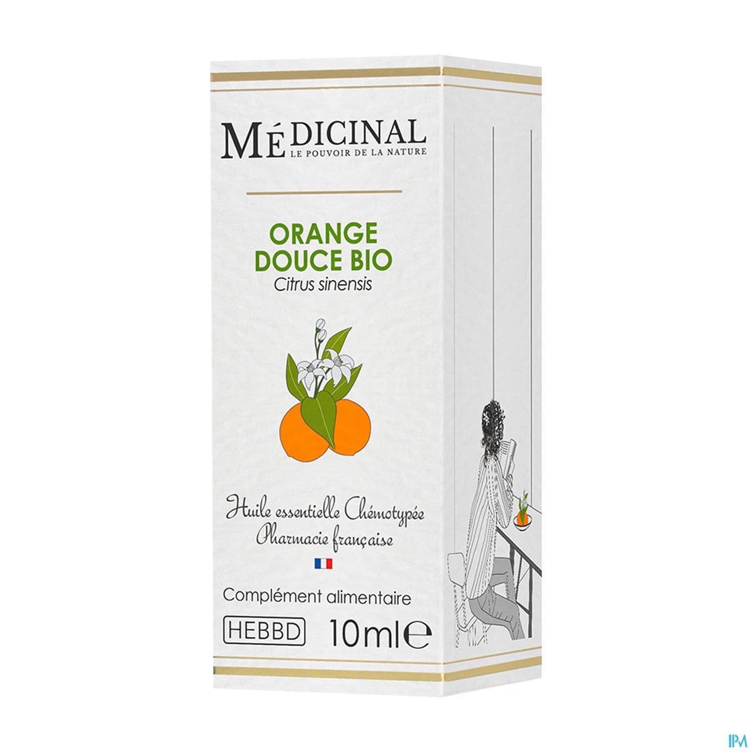 Medicinal Huile Essentielle Orange Douce Bio 10ml — Pharmacie de la Gare