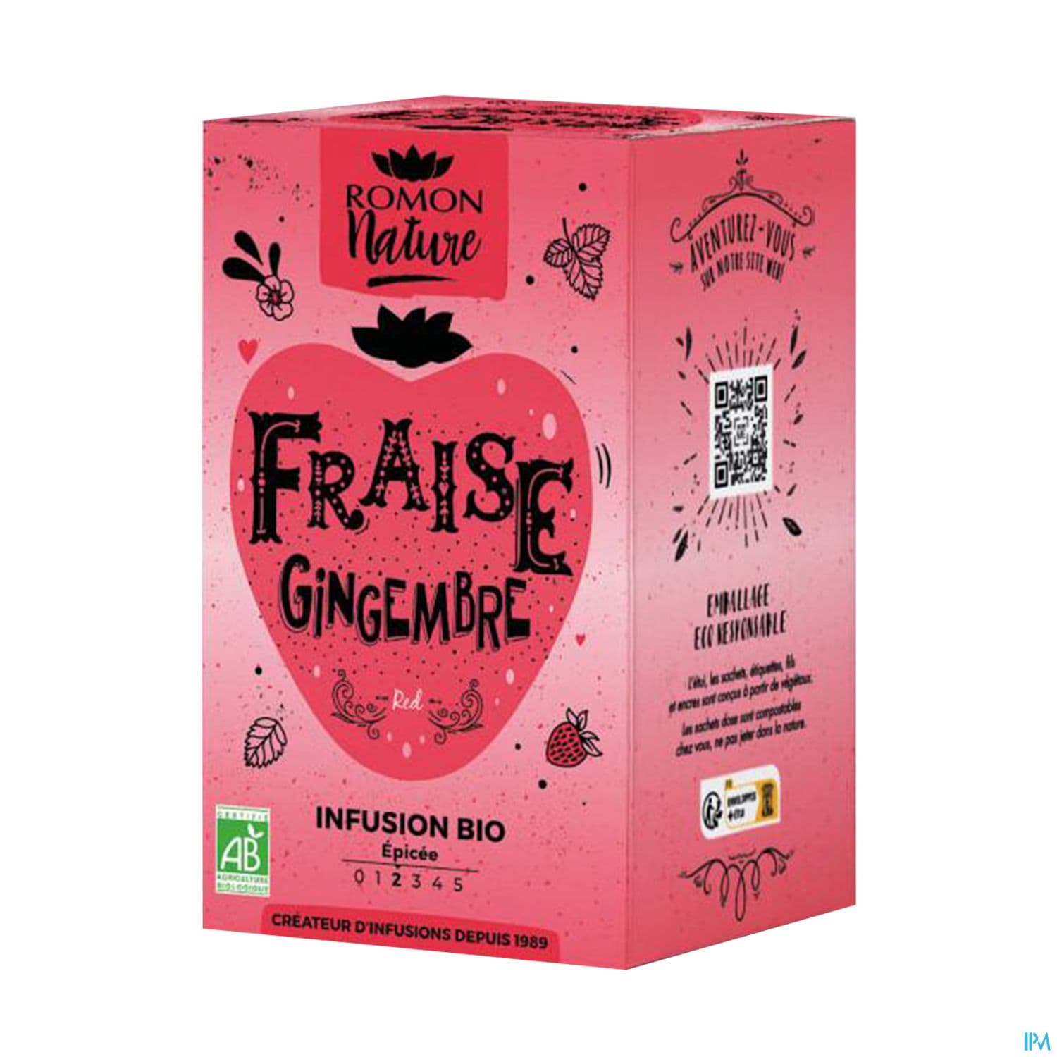 ROMON NATUR INF BIO FRAISE SAC16