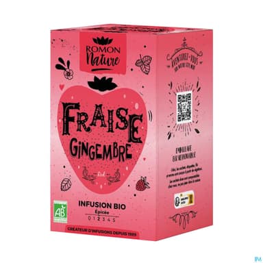 ROMON NATUR INF BIO FRAISE SAC16