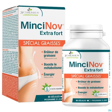 3chenes Mincinov Extra Fort Pilulier Gelule 80