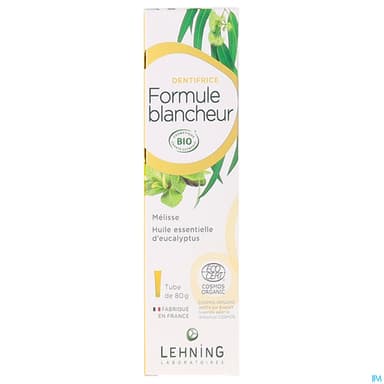 LEHNING DENT BIO BLANCHEUR 80G