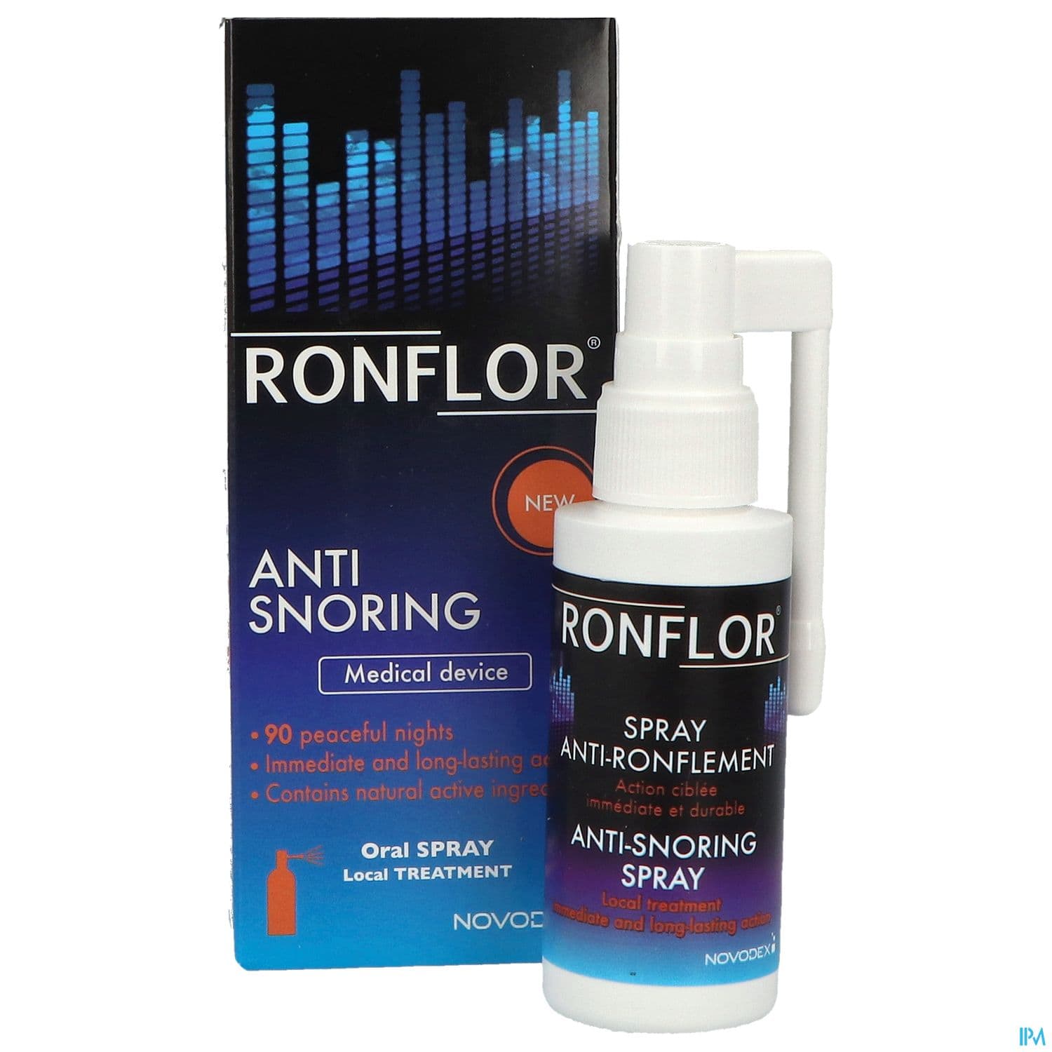 Novodex Ronflor Spray Buccal Antironflement 50ml