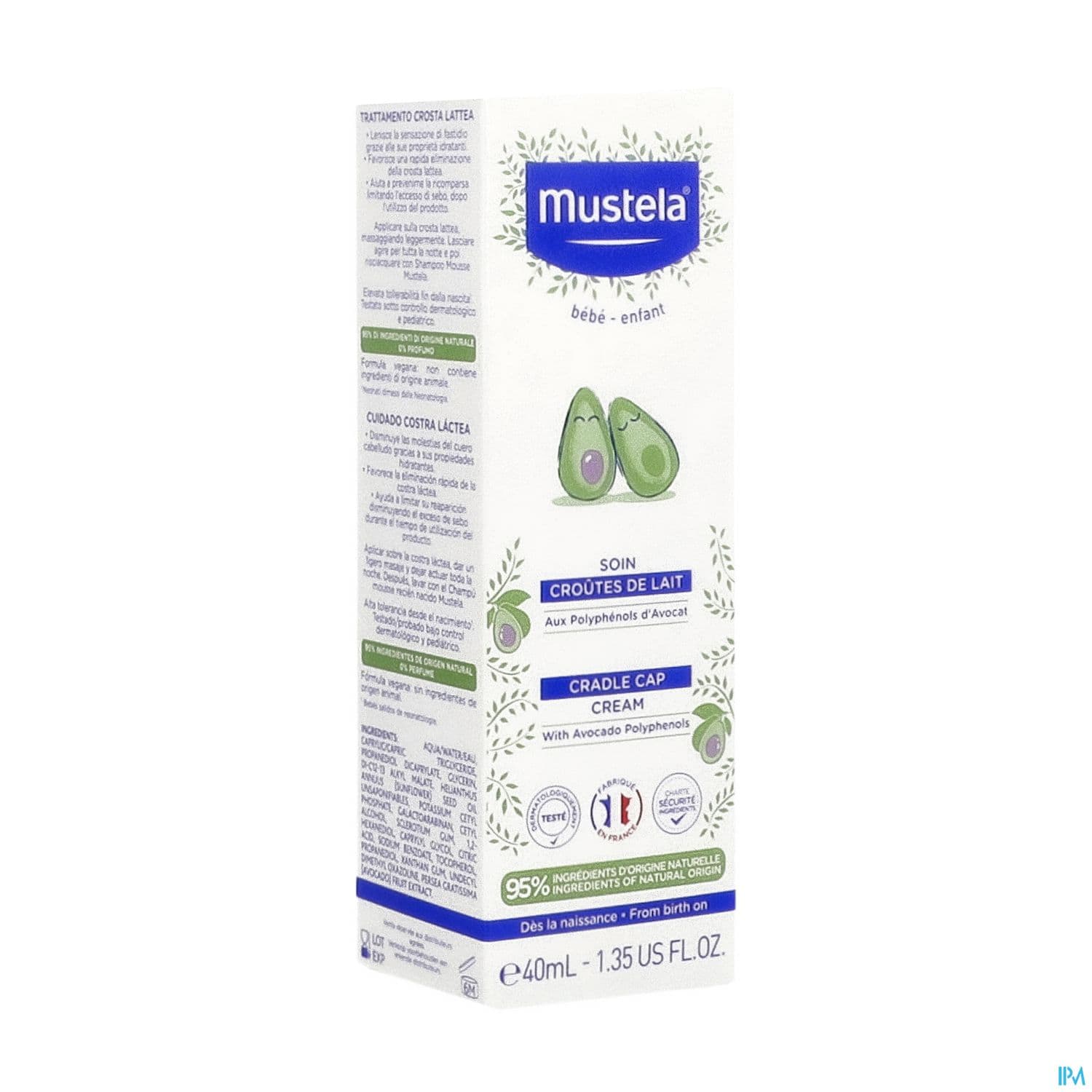 Mustela Ss Soin Croutes Lait Nf 40ml