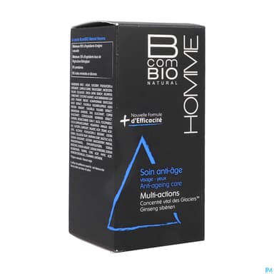 Bcombio Homme Soin Antirides Fortifiant Flacon Pompe 50ml