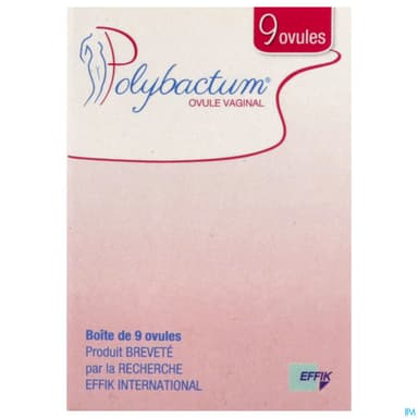POLYBACTUM OVULE VAGINAL BTE 9