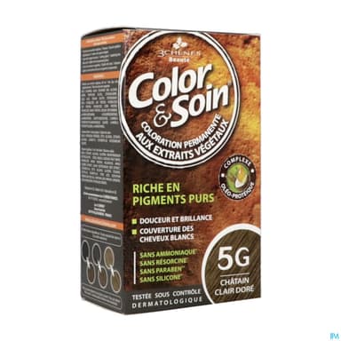 3 CHENES COLOR/SOIN CHAT CL DORE5G