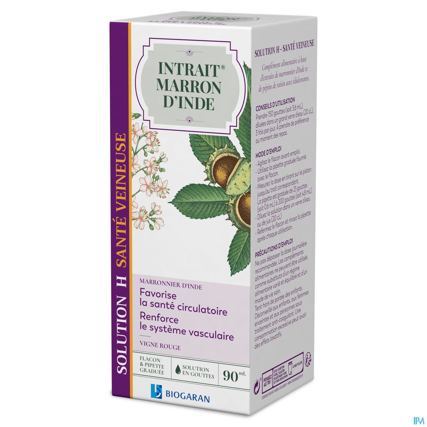 INTRAIT MARRON INDE H VEINE 90ML