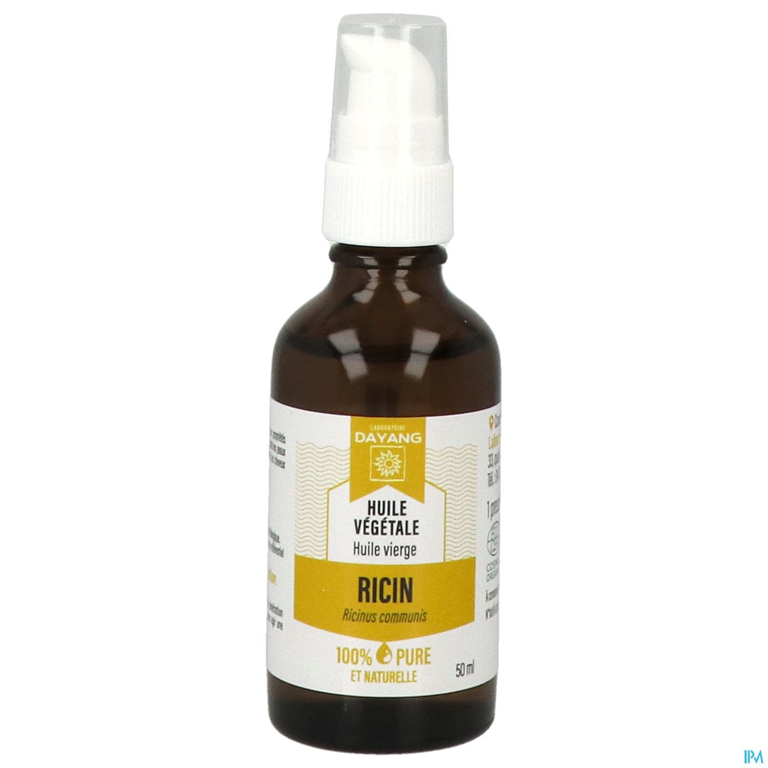 DAYANG HLE VEGETALE RICIN BIO 50ML