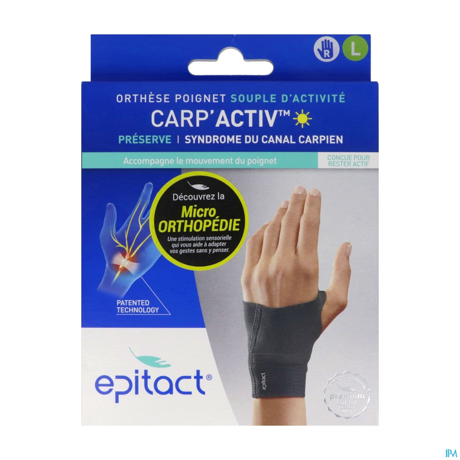 Epitact Carp Activ Orthese Poignet Droit l